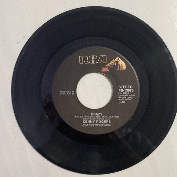 Vintage kenny rogers 45 vinyl records lot - Picture 9 of 9